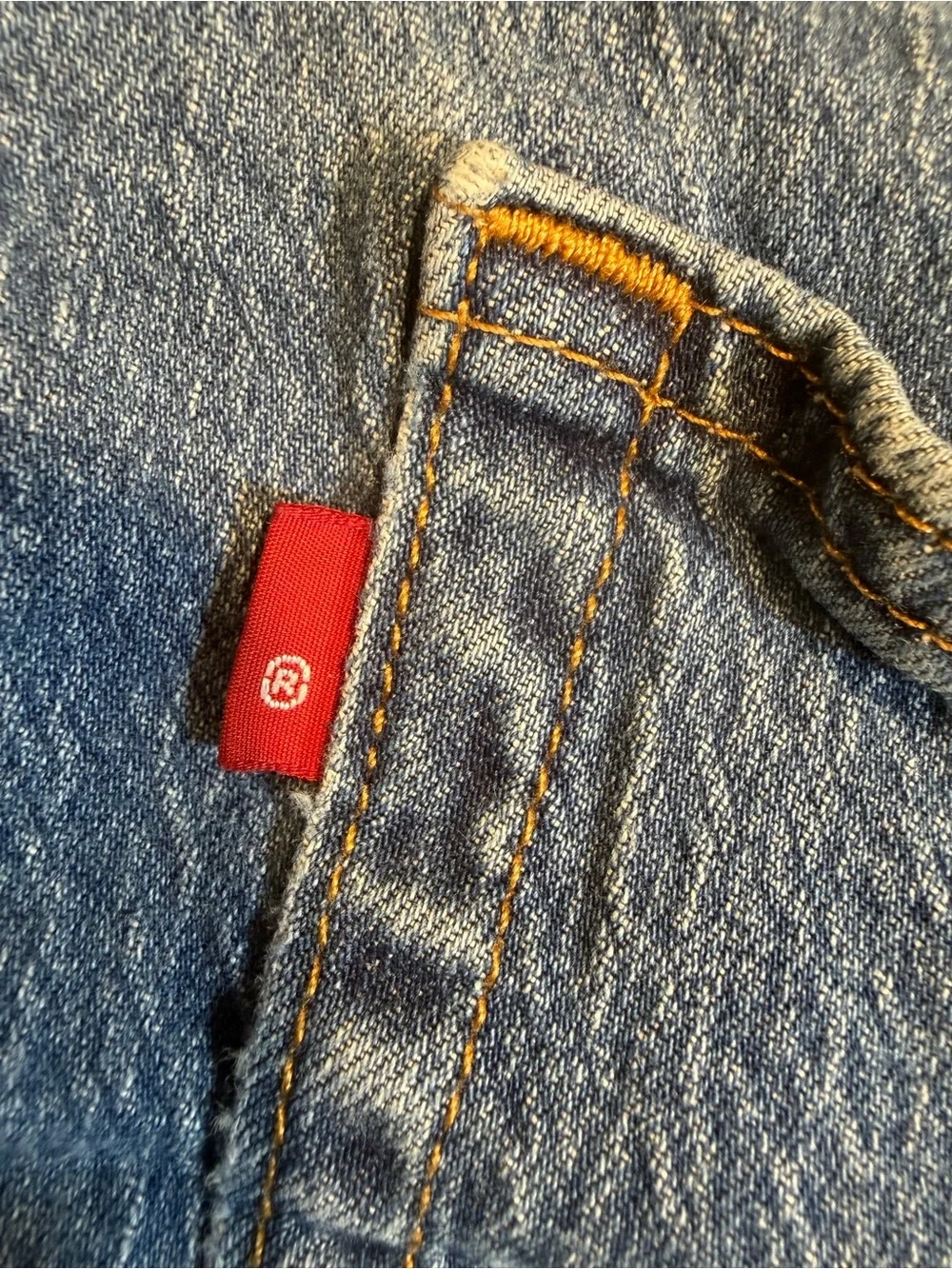 Levi's 505 Men's Light Blue Straight Leg Denim Jeans-size 36x29 (034)